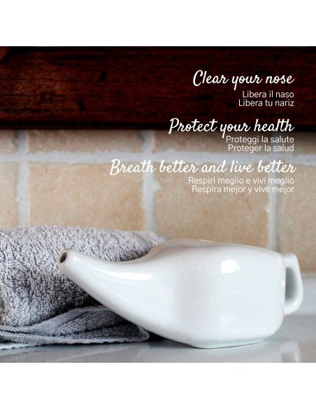 Neti Pot Nasenspülkännchen – Keramik