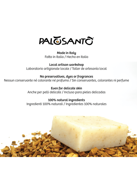 Saponetta Palosanto® con Olio Essenziale di Palo Santo