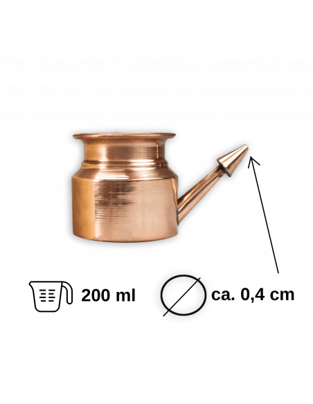 Neti Pot Nasenspülkännchen – Kupfer