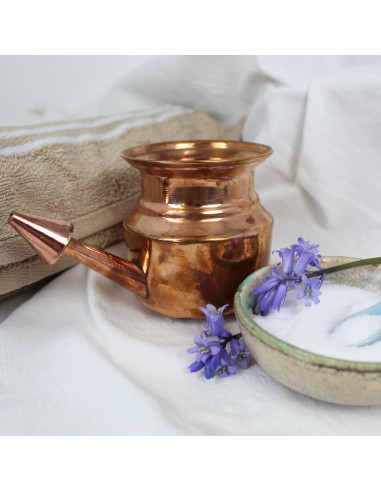 Neti Pot In Rame per Lavaggi Nasali...