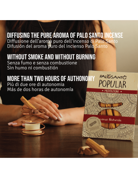 Perfect Sublimation Bundle - Palo Santo Aroma Diffuser + Palo Santo 'Pequeño' Sticks