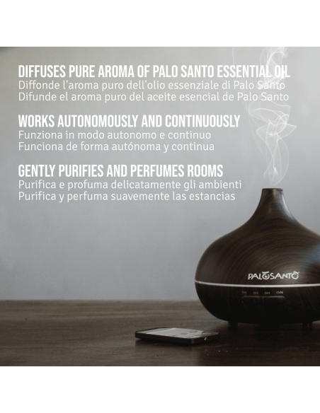 Aroma Diffusor und Palo Santo Ätherische Öle Bundle