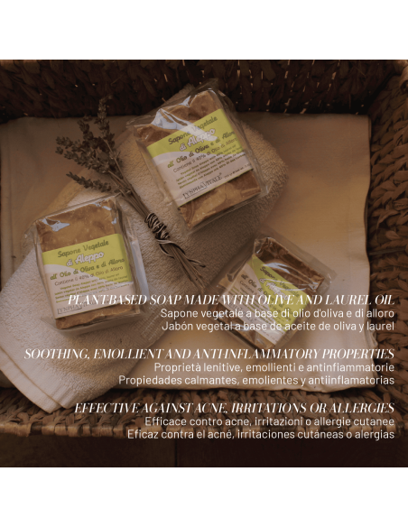 Kit de 3 Savons d'Alep – 40% Huile de Laurier