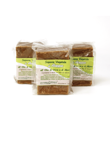 Kit 3 Saponi d'Aleppo – 40% Olio di...