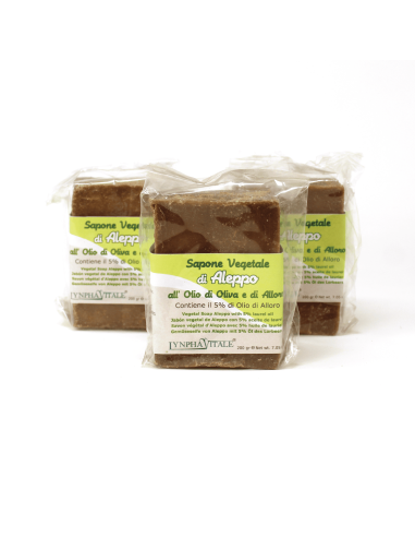 Kit 3 Saponi d'Aleppo – 5% Olio di...