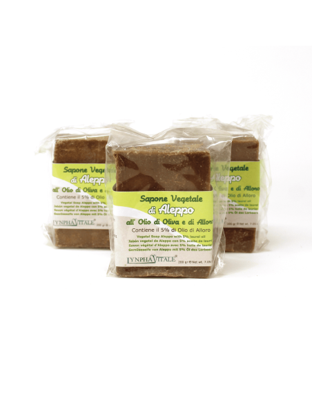 Kit 3 Saponi d'Aleppo – 5% Olio di Alloro