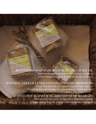 Kit of 3 Aleppo Soaps – 5% Laurel Oil