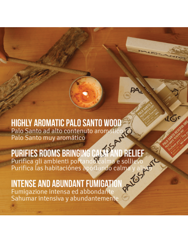 Palo Santo Räucherstäbchen 'Reserva Oro'