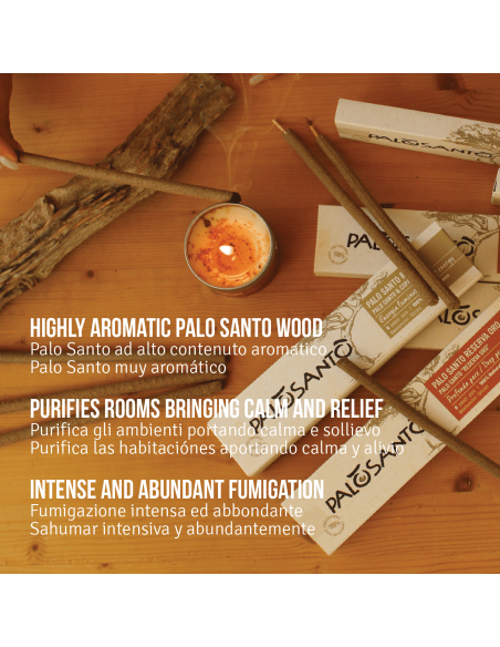Palo Santo Incense Sticks Reserva Oro