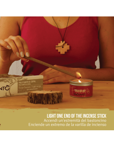 Bastoncini Incenso Palo Santo e Copal