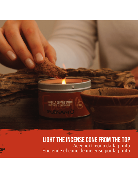 Incenso in Coni di Palo Santo 'Seleccion' Naturale ed Ecosostenibile