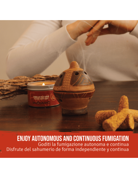 Incenso in Coni di Palo Santo 'Seleccion' Naturale ed Ecosostenibile