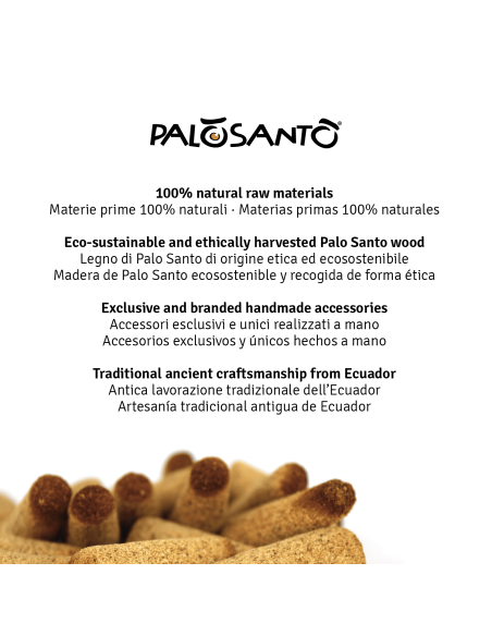 Kit Porte-encens et Cônes Palo Santo Amarillo