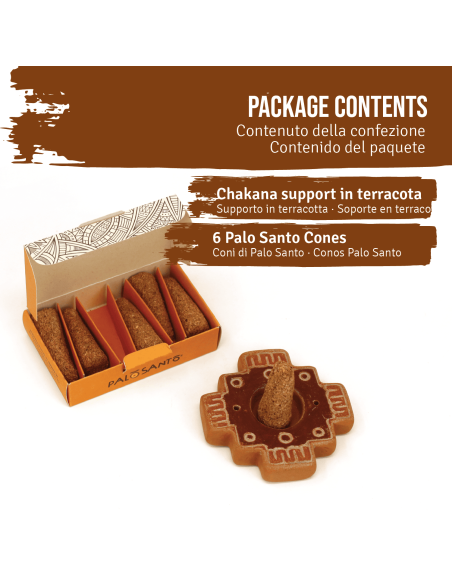 Kit Porte-encens et Cônes Palo Santo Amarillo