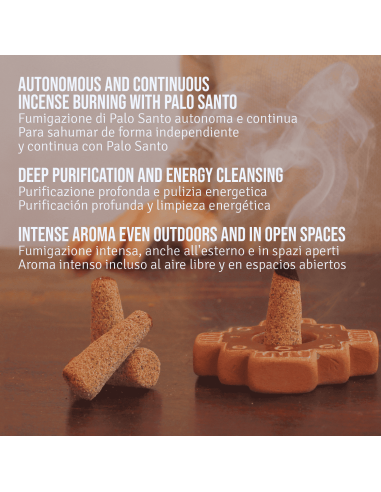 Palo Santo Set with Incense Holder...