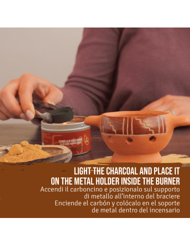 Kit Brucia Incenso, Grani Ritual,...