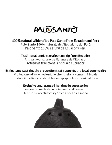 Brûleur d'encens + Graines de Palo...