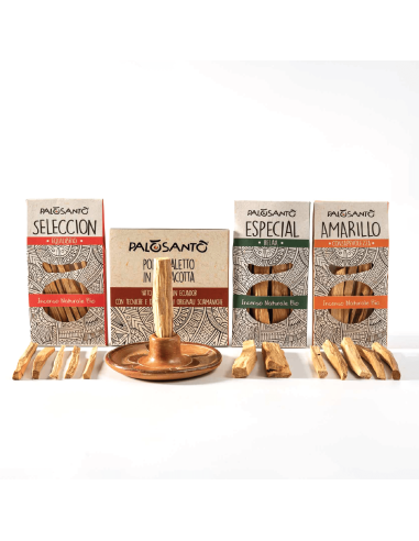 Incense Holder + Palo Santo variety:...