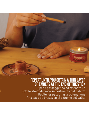 Räucherstäbchen-Halter + Palo Santo...