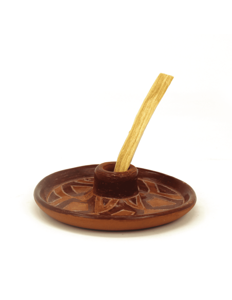 Porta Incienso Palo Santo 'Cuenco' con 1 palito de Palo Santo incluido
