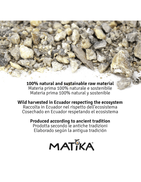 Resina Copal Grigio dell'Ecuador - 100% Naturale ed Ecosostenibile