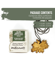 Colgante Rodaja de Palo Santo 2