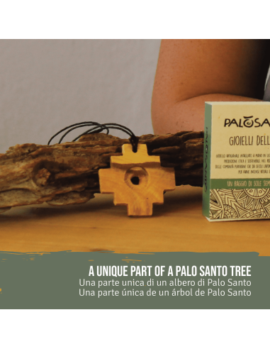 Palo Santo Pendant - Chakana