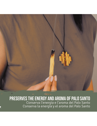Palo Santo Pendant - Chakana