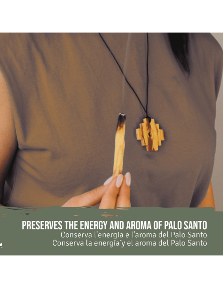 Palo Santo Pendant - Chakana