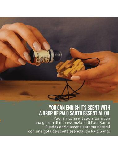 Ciondolo Chakana Palo Santo®