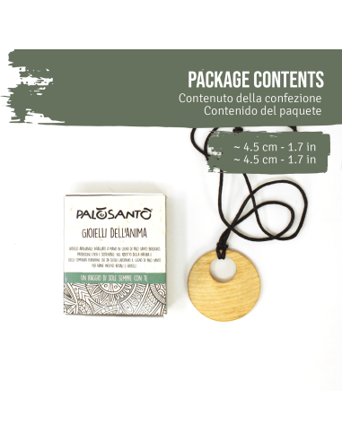 Palo Santo Pendant - Sol