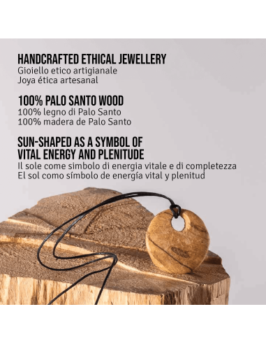 Palo Santo Anhänger 'Sol'
