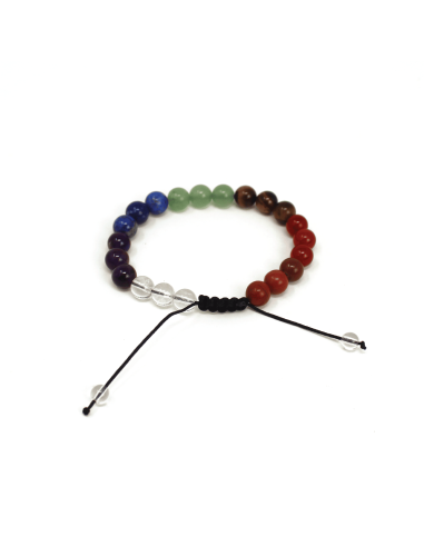 Bracelet de cristaux des 7 chakras