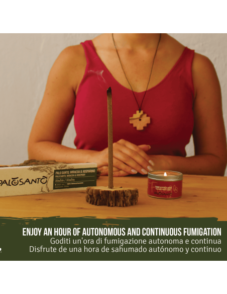 Bâtonnets d'encens Palo Santo avec Wiracoa et Romarin