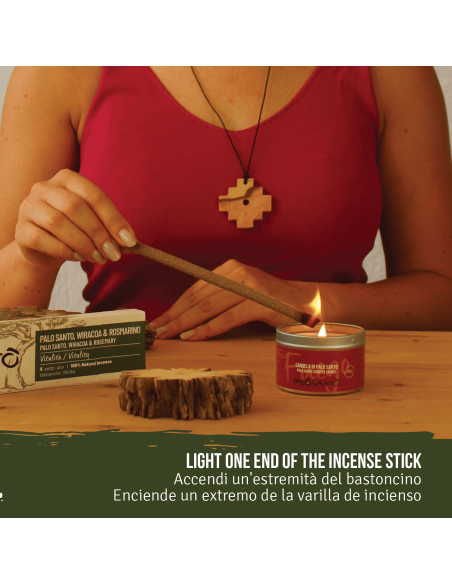 Palo Santo Incense Sticks with Wiracoa and Rosemary