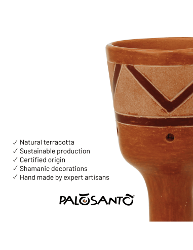 Terracotta incense Burner Copalera...