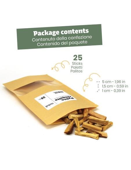 Sahumito Palo Santo Ecuador - Encens 100% naturel pour sublimation