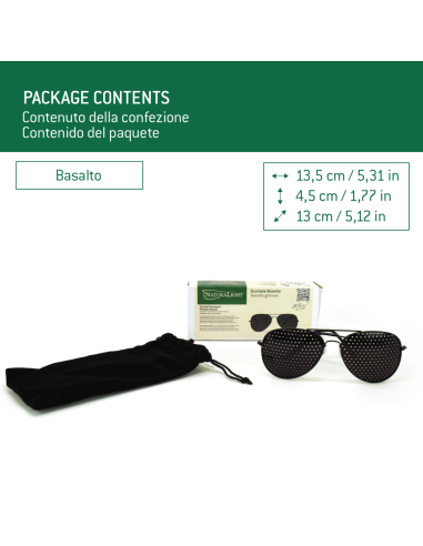 Occhiale Naturalight® Basalto -...