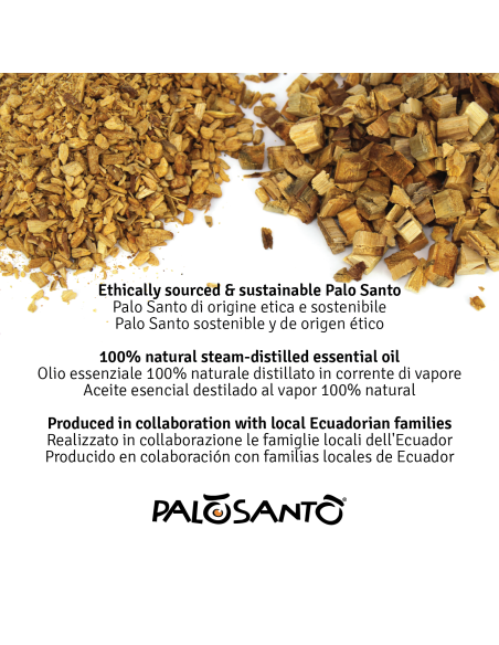 Huile Essentielle Bois du Palo Santo Bois Amarillo