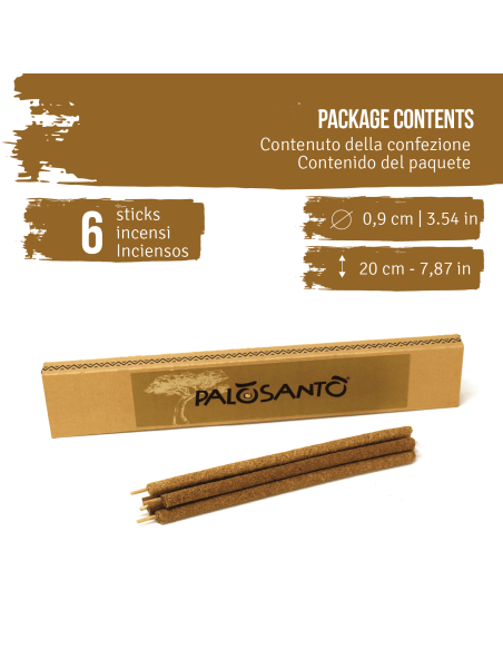 Bastoncini Incenso Palo Santo Assortiti (Non Regolari)