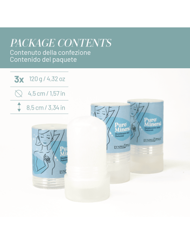 Puro Mineral Stick - alumbre de...
