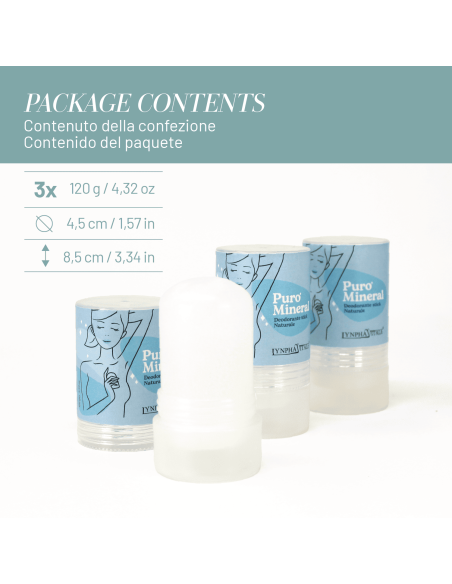 Puro Mineral Stick - Kaliumalaun 120 g