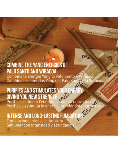 Palo Santo und Wiracoa Räucherstäbchen
