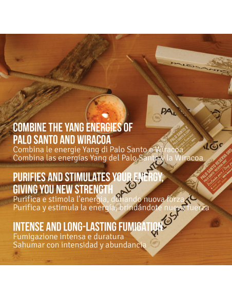 Palo Santo und Wiracoa Räucherstäbchen
