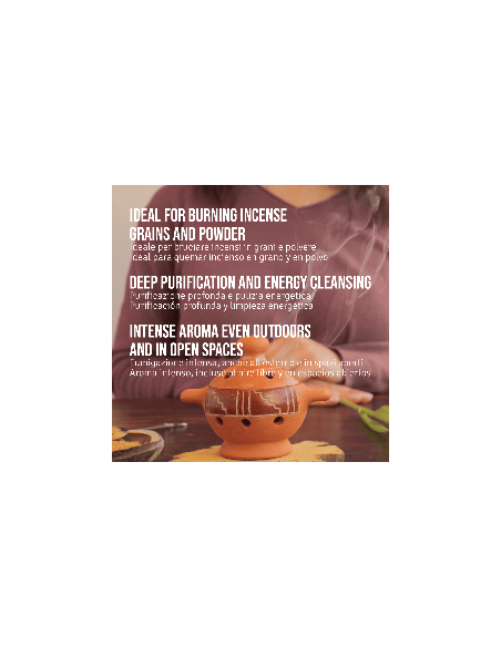 Terracotta Incense Burner 'Chorrera'