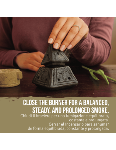 Quemador de Incienso de Terracota...