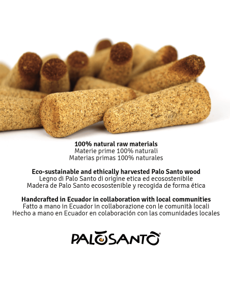 Conos de incienso Palo Santo Amarillo