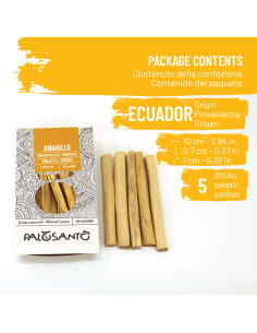 Palitos de Palo Santo Amarillo 2