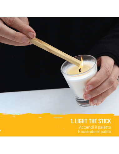 Palitos de Palo Santo Amarillo