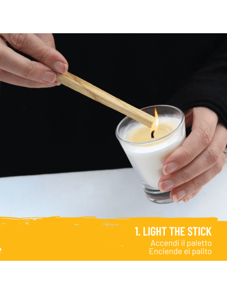 Palitos de Palo Santo Amarillo